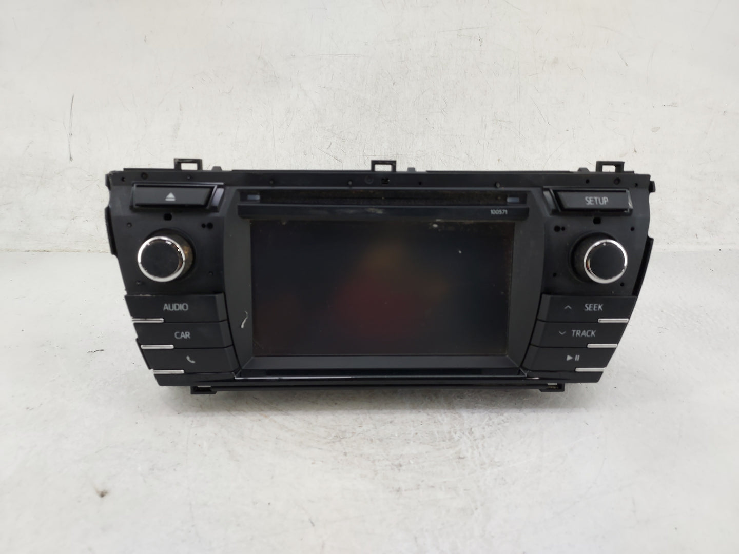 2015-2016 Toyota Corolla Radio AM FM Cd Player Receiver Replacement P/N:86140-02470 139000-0380D101 Fits Fits 2015 2016 OEM 