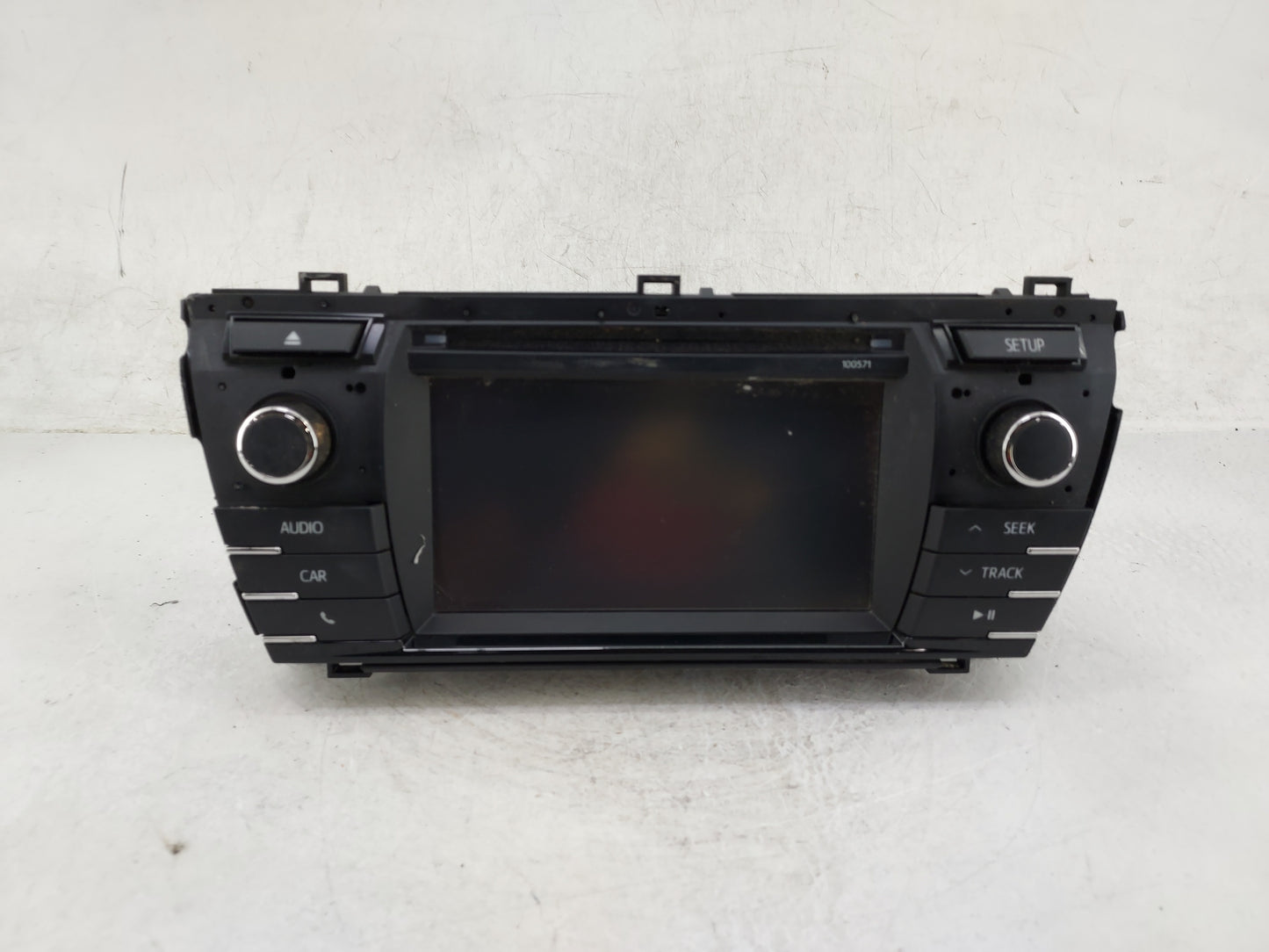 2015-2016 Toyota Corolla Radio AM FM Cd Player Receiver Replacement P/N:86140-02470 139000-0380D101 Fits Fits 2015 2016 OEM 