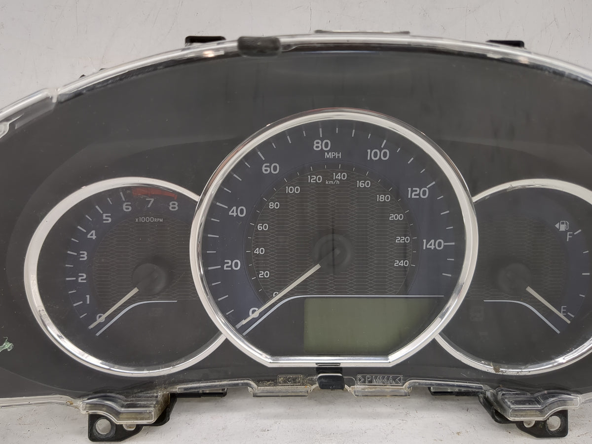 2014-2016 Toyota Corolla Instrument Cluster Speedometer Gauges P/N:83800-0ZX10-00 TN157560-0924 Miles: Fits Fits 2014 2015 2