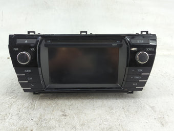 compare product 2015-2016 Toyota Corolla Radio AM FM Cd Player Receiver Replacement P/N:100571 0380B DA 06A16100E0555 Fits Fits 2015 2016 OEM Used Auto Parts