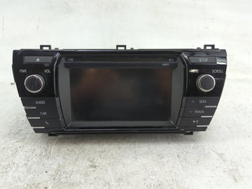 2015-2016 Toyota Corolla Radio AM FM Cd Player Receiver Replacement P/N:100571 0380B DA 06A16100E0555 Fits Fits 2015 2016 OE