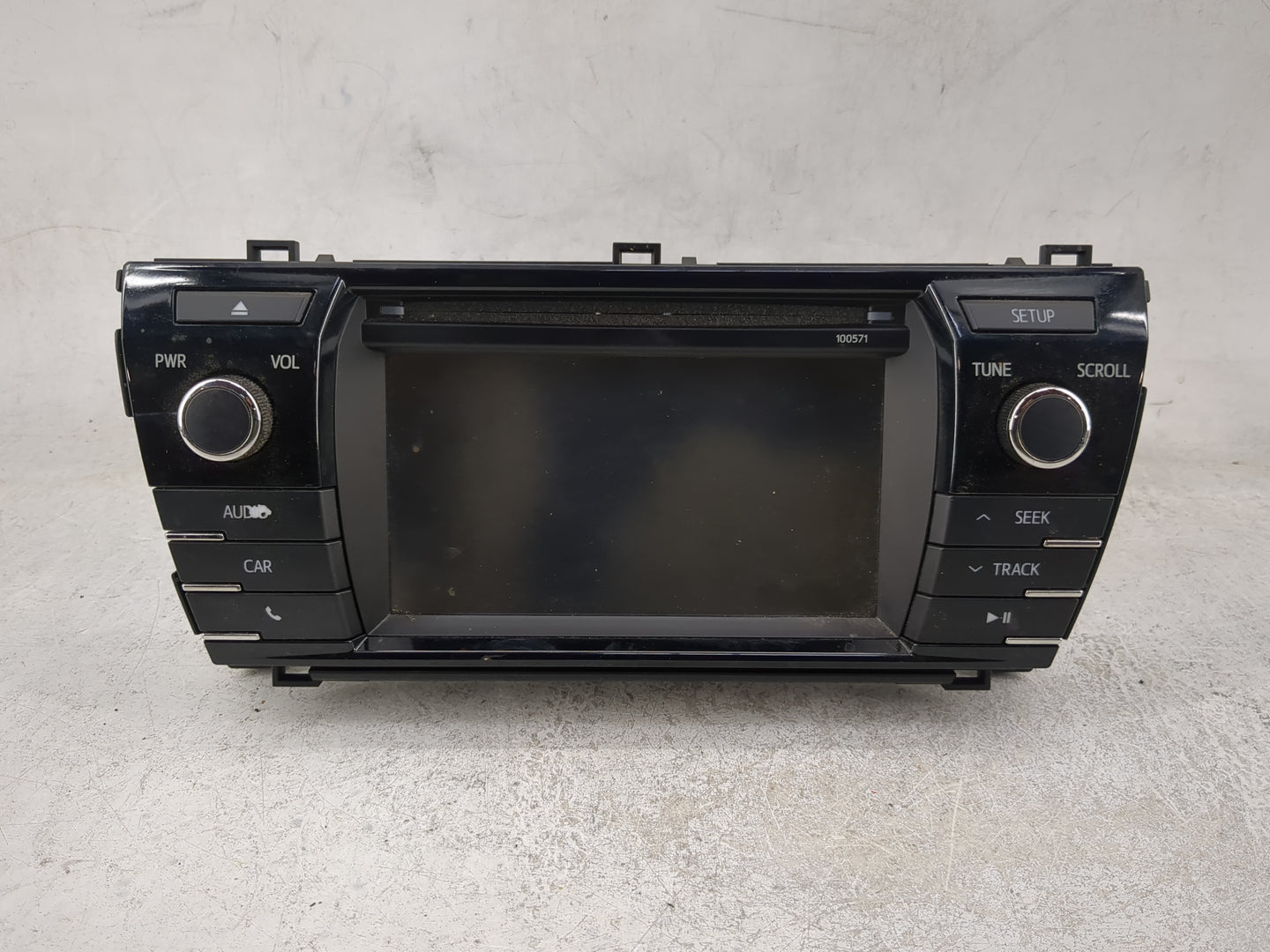 2015-2016 Toyota Corolla Radio AM FM Cd Player Receiver Replacement P/N:86140-02470 139000-0380C101, MN126730 Fits Fits 2015