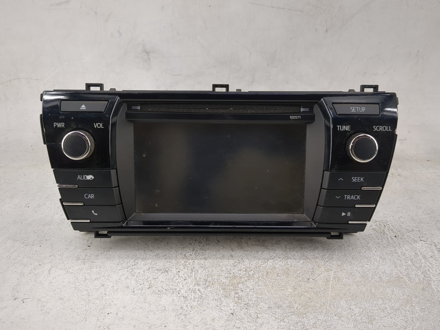 2015-2016 Toyota Corolla Radio AM FM Cd Player Receiver Replacement P/N:86140-02470 139000-0380C101, MN126730 Fits Fits 2015