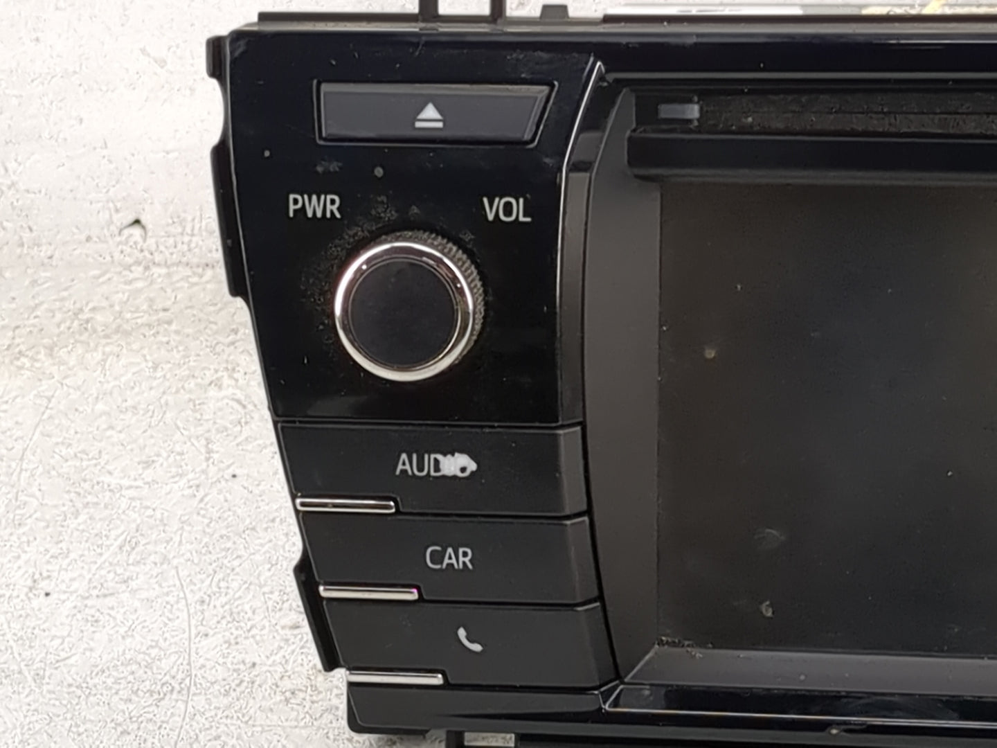 2015-2016 Toyota Corolla Radio AM FM Cd Player Receiver Replacement P/N:86140-02470 139000-0380C101, MN126730 Fits Fits 2015