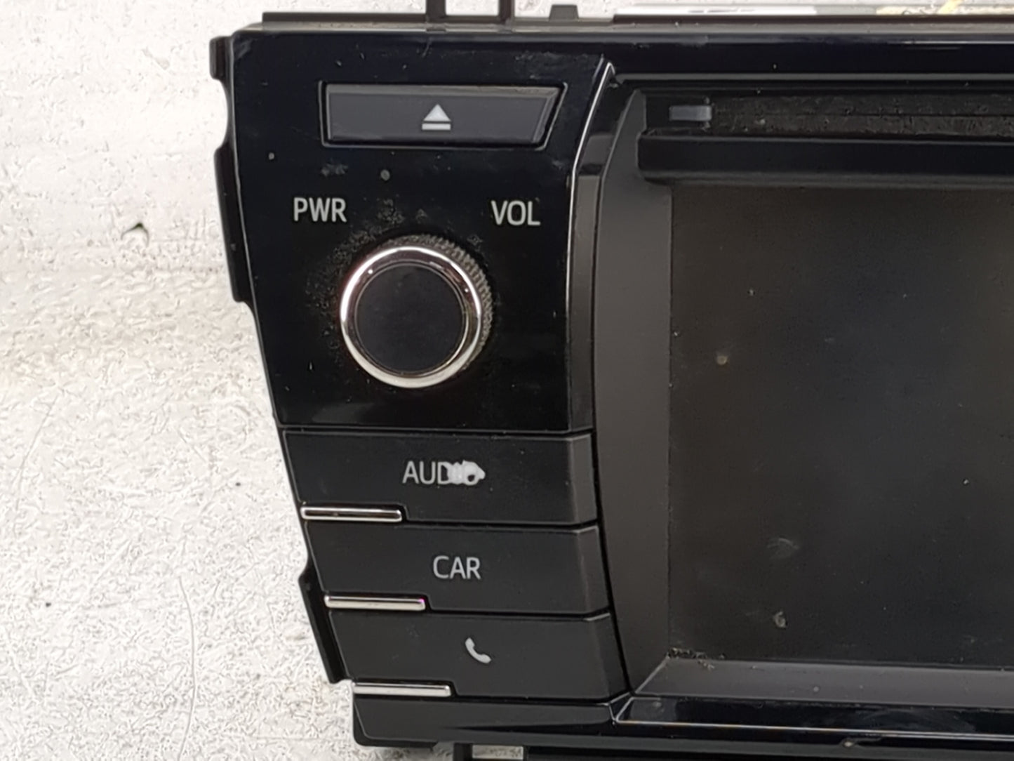 2015-2016 Toyota Corolla Radio AM FM Cd Player Receiver Replacement P/N:86140-02470 139000-0380C101, MN126730 Fits Fits 2015