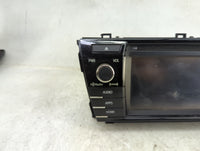 2016 Toyota Corolla Radio AM FM Cd Player Receiver Replacement P/N:100569 0361D AV 06A166170745A Fits OEM Used Auto Parts - 