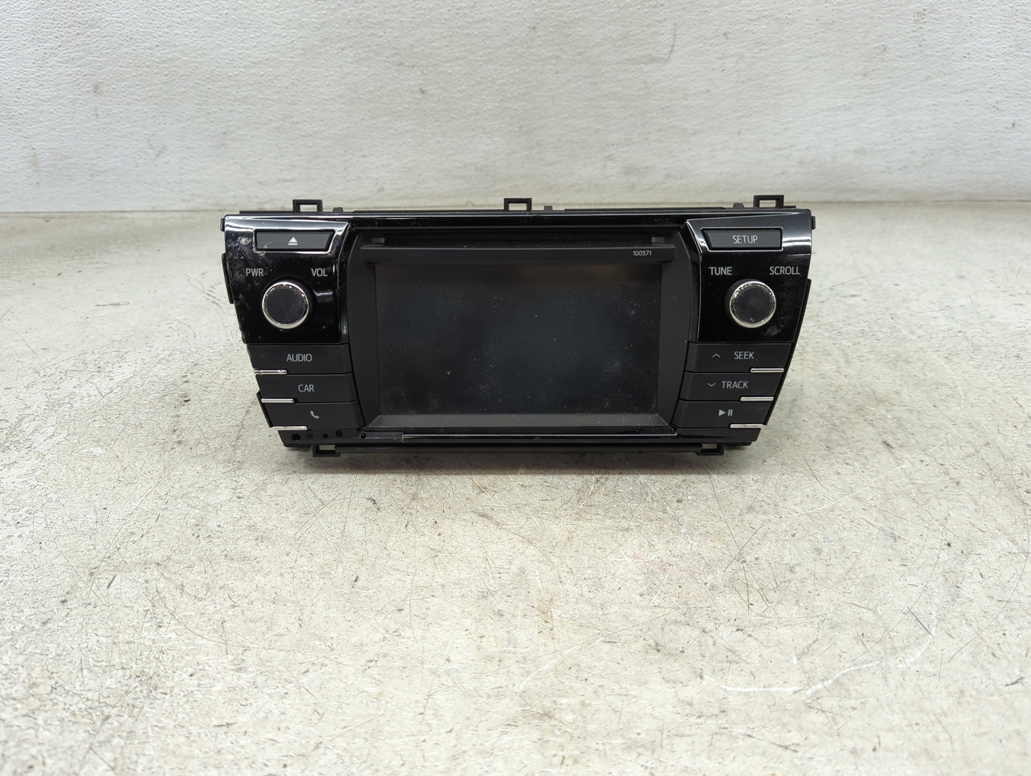2015-2016 Toyota Corolla Radio AM FM Cd Player Receiver Replacement P/N:86140-02470 139000-0380C101, MN120060 Fits Fits 2015