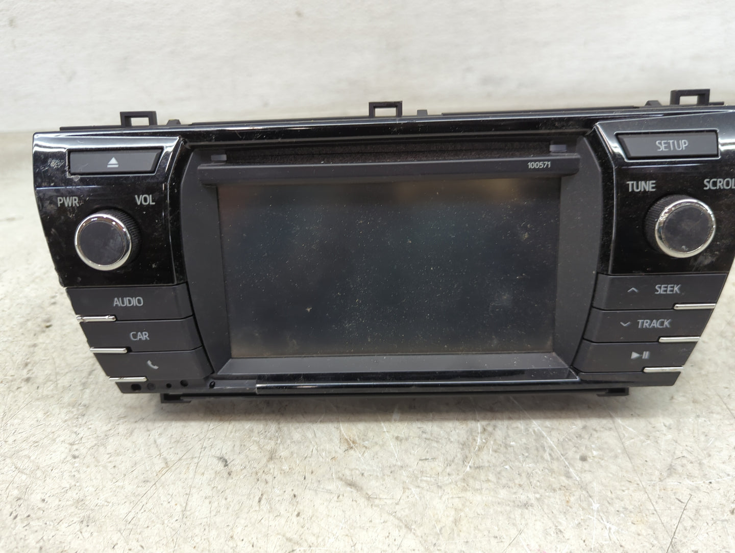 2015-2016 Toyota Corolla Radio AM FM Cd Player Receiver Replacement P/N:86140-02470 139000-0380C101, MN120060 Fits Fits 2015