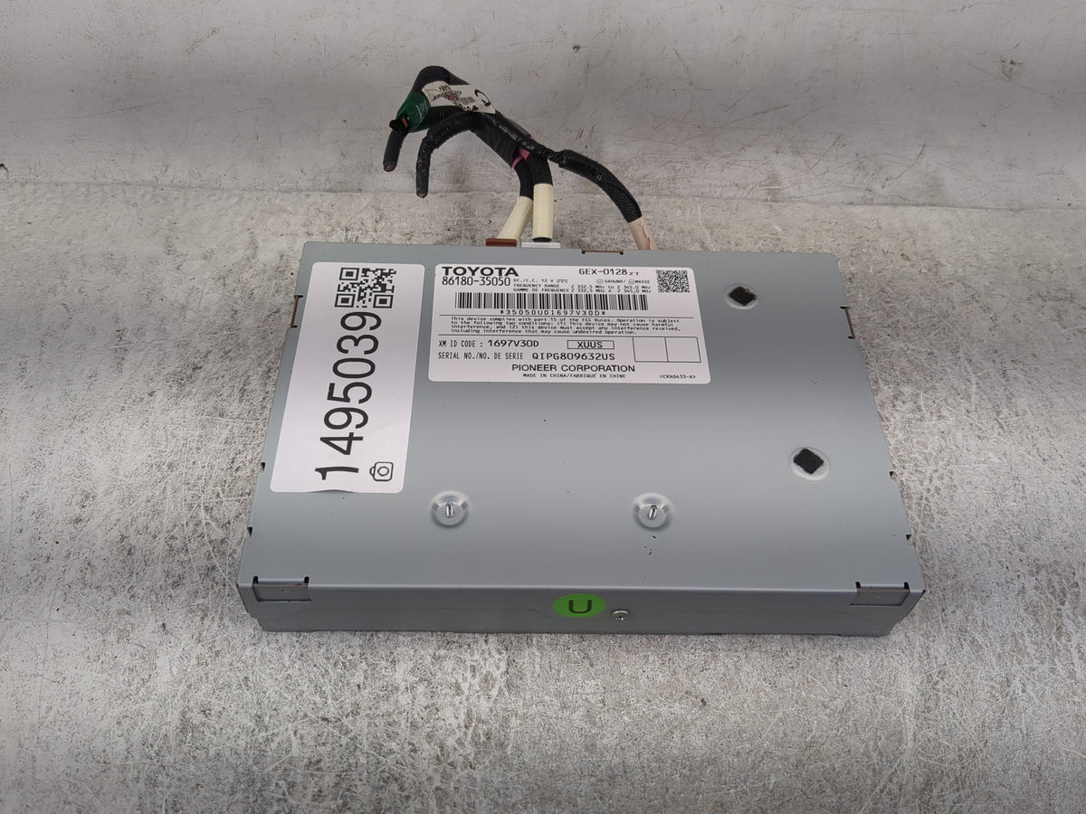 2014-2019 Toyota Corolla Tuner Satellite Receiver 86180-35050|gex-0128 - Oemusedautoparts1.com