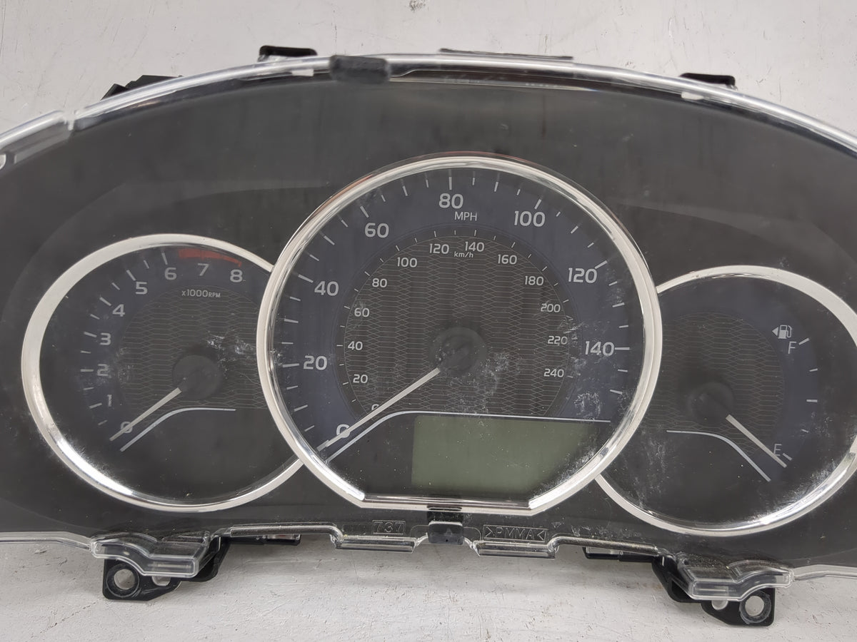 2014-2016 Toyota Corolla Instrument Cluster Speedometer Gauges P/N:83800-0ZX10-00 TN157560-0924 Miles: Fits Fits 2014 2015 2