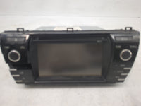 2015-2016 Toyota Corolla Radio AM FM Cd Player Receiver Replacement P/N:100571 0380C DA 06A161178D5CR Fits Fits 2015 2016 OE