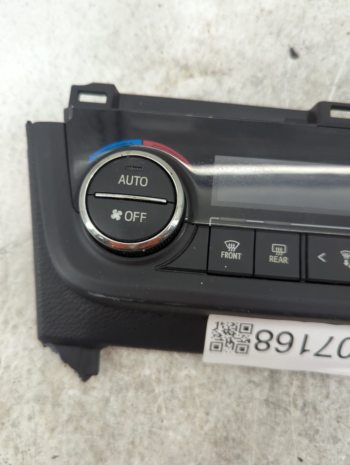 2014-2016 Toyota Corolla Climate Control Module Temperature AC/Heater Replacement P/N:832-6R49 55900-02500 Fits OEM Used Aut