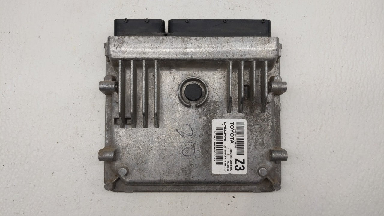 2016 Toyota Corolla PCM Engine Control Computer ECU ECM PCU OEM P/N:89661-0Z631 89661-0Z630 Fits OEM Used Auto Parts - Oemus