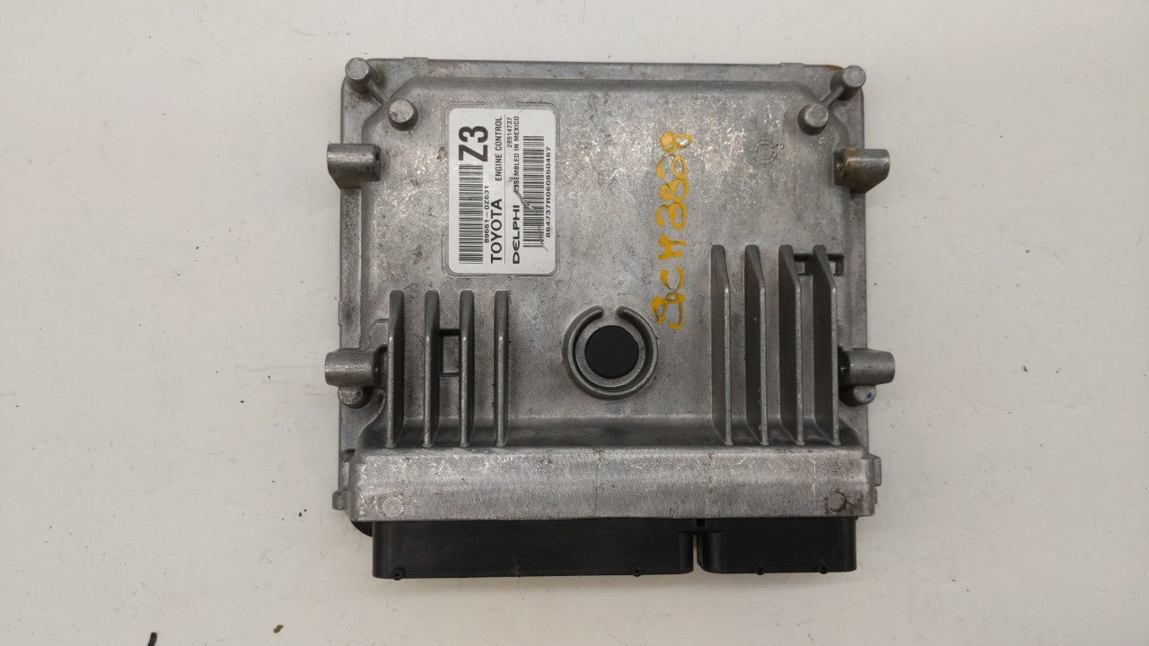 2015-2016 Toyota Corolla PCM Engine Control Computer ECU ECM PCU OEM P/N:89661-0Z630 89661-0Z631 Fits Fits 2015 2016 OEM Use