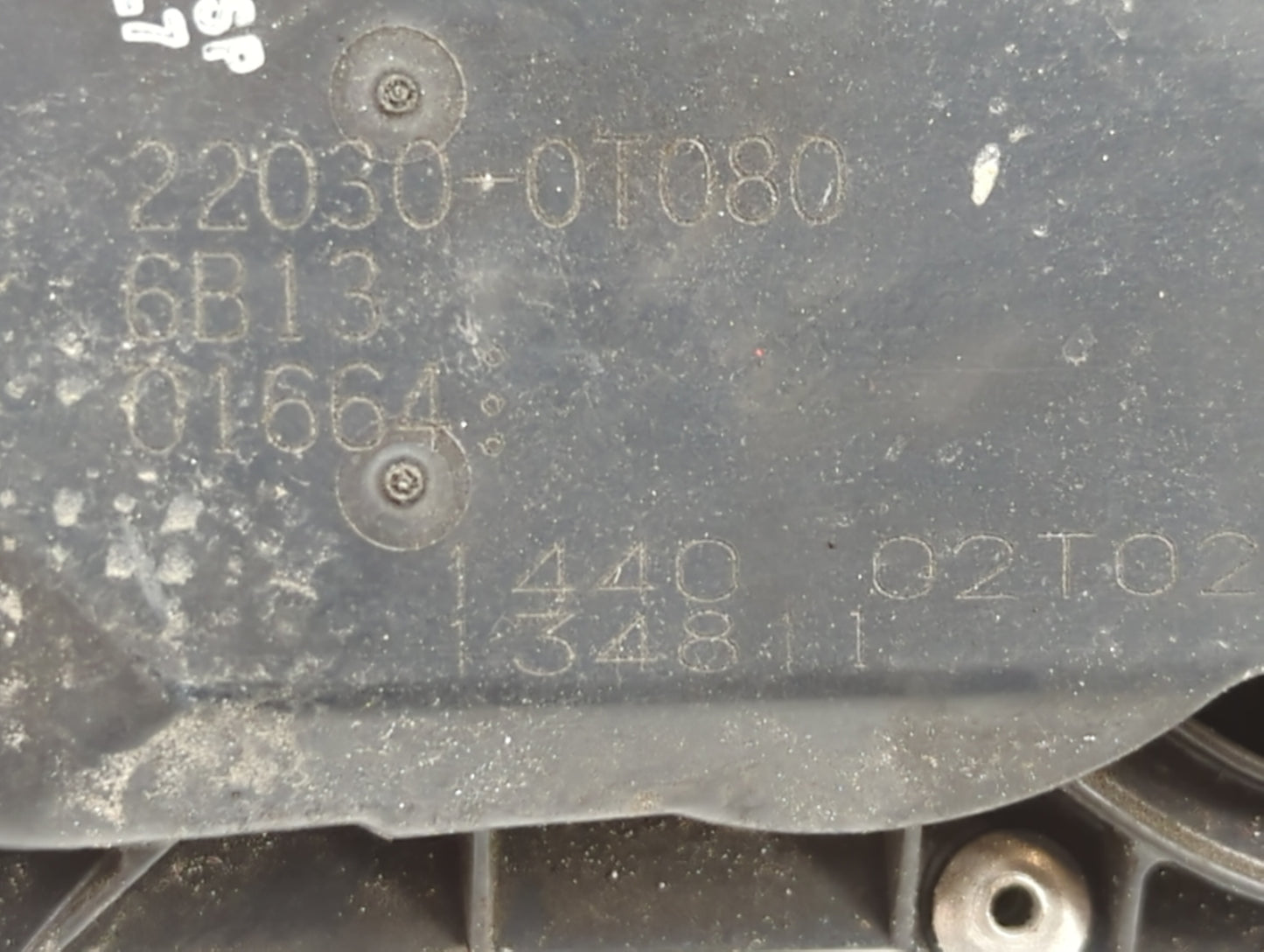 2011-2018 Toyota Corolla Throttle Body P/N:22030-0T080 Fits Fits 2011 2012 2013 2014 2015 2016 2017 2018 OEM Used Auto Parts