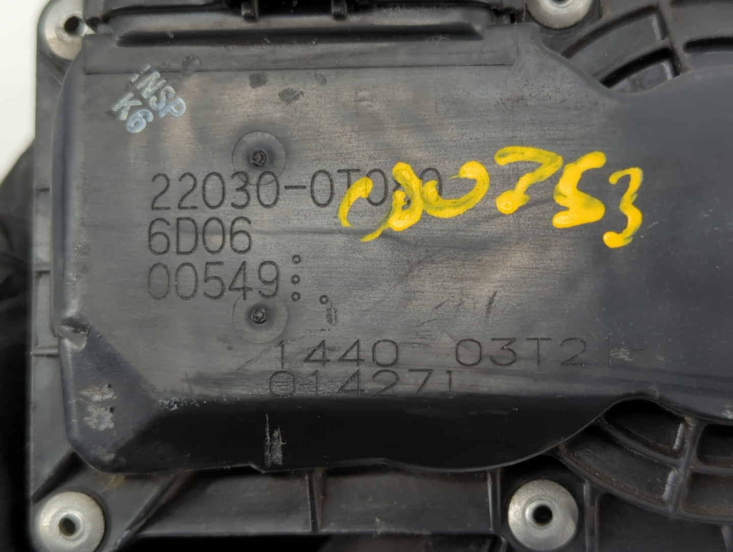 2011-2018 Toyota Corolla Throttle Body P/N:22030-0T080 Fits Fits 2011 2012 2013 2014 2015 2016 2017 2018 OEM Used Auto Parts