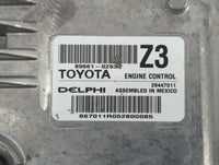 2016 Toyota Corolla PCM Engine Control Computer ECU ECM PCU OEM P/N:89661-0Z630 89661-0Z641, 89661-0Z640 Fits OEM Used Auto 