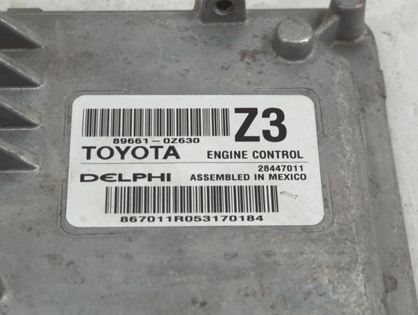 2015 Toyota Corolla PCM Engine Control Computer ECU ECM PCU OEM P/N:89661-0Z641 89661-0Z640, 89661-0Z630 Fits OEM Used Auto 