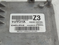 2015 Toyota Corolla PCM Engine Control Computer ECU ECM PCU OEM P/N:89661-0Z641 89661-0Z640, 89661-0Z630 Fits OEM Used Auto 