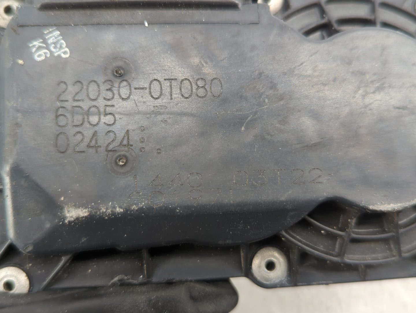 2011-2019 Toyota Corolla Throttle Body P/N:22030-0T080 Fits Fits 2011 2012 2013 2014 2015 2016 2017 2018 2019 OEM Used Auto 
