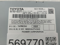 2014-2019 Toyota Corolla Radio AM FM Cd Player Receiver Replacement P/N:86180-0E011 86180-35050 Fits OEM Used Auto Parts - O