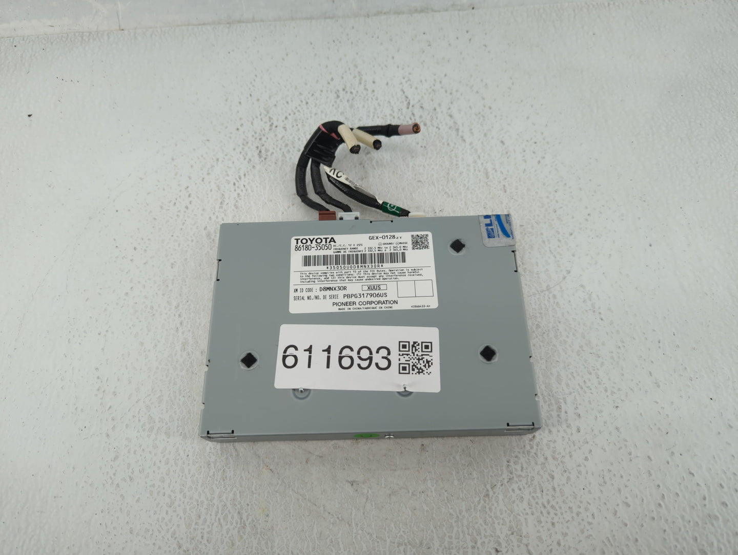 2014-2019 Toyota Corolla Am Fm Cd Player Radio Receiver - Oemusedautoparts1.com