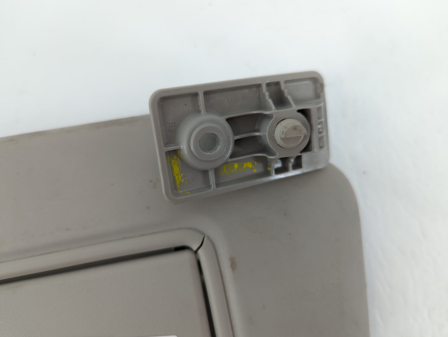 2014-2016 Toyota Corolla Sun Visor Shade Replacement Passenger Right Mirror Fits Fits 2014 2015 2016 OEM Used Auto Parts - O