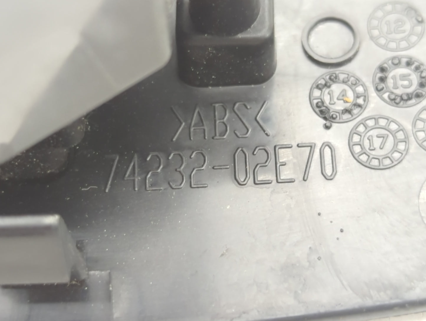 2014-2019 Toyota Corolla Master Power Window Switch Replacement Driver Side Left P/N:>ABS< 74232-02E70 Fits OEM Used Auto Pa