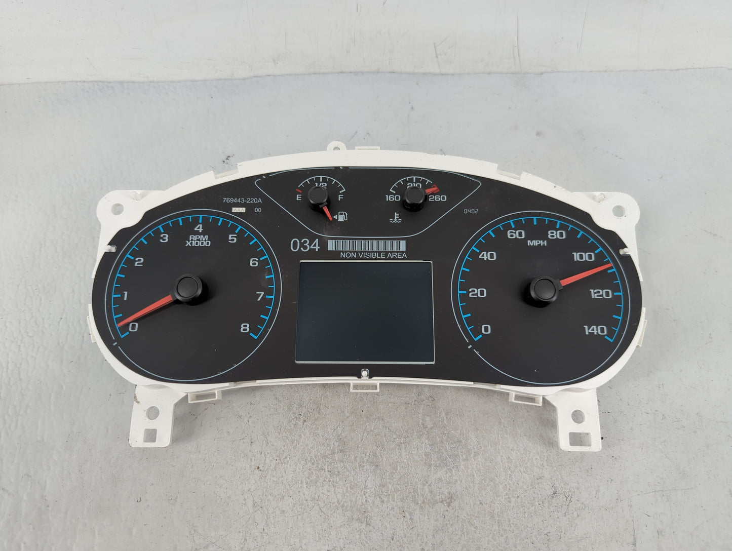 2016 Toyota Corolla Instrument Cluster Speedometer Gauges P/N:84080928 Fits OEM Used Auto Parts - Oemusedautoparts1.com