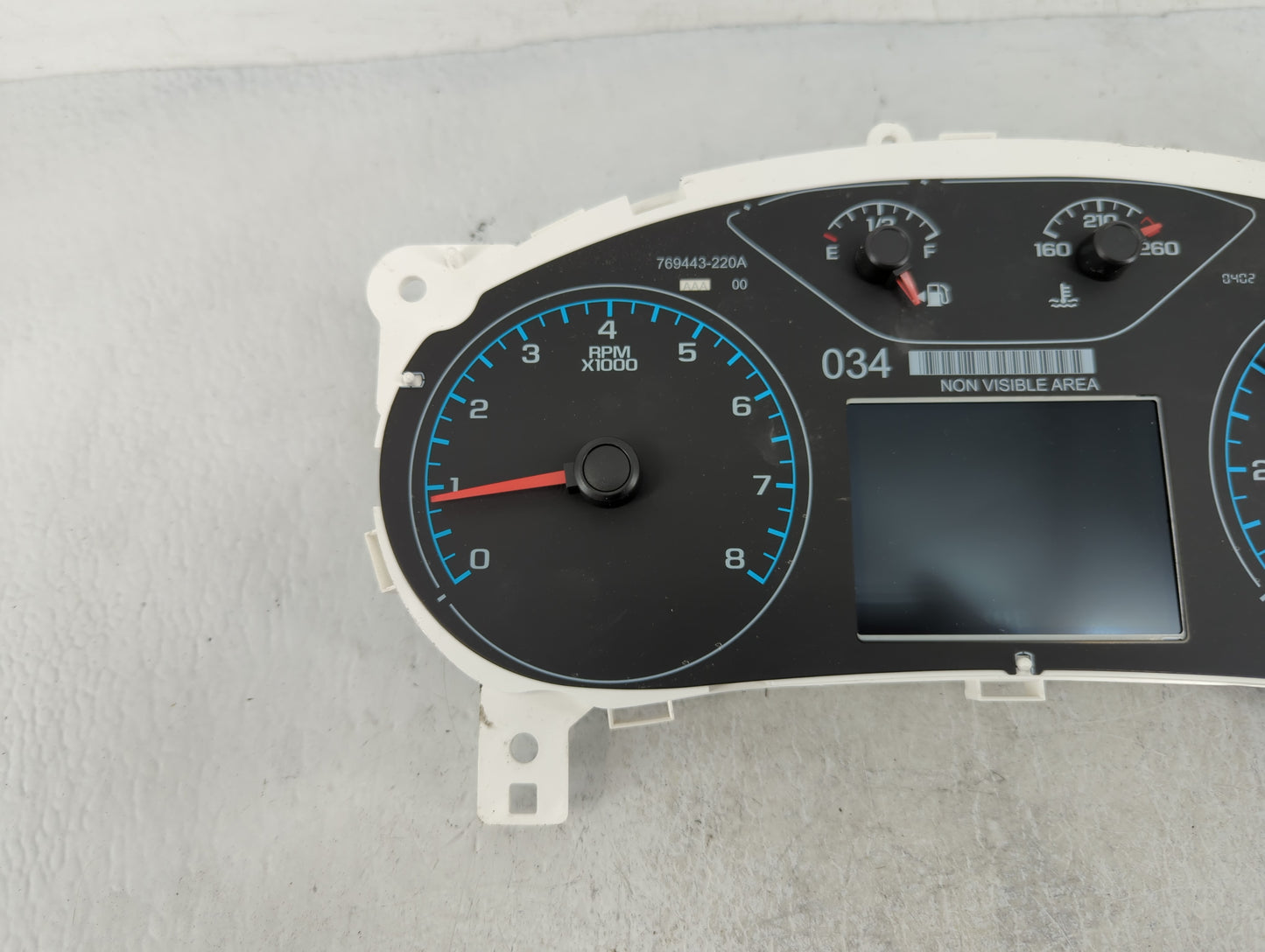 2016 Toyota Corolla Instrument Cluster Speedometer Gauges P/N:84080928 Fits OEM Used Auto Parts - Oemusedautoparts1.com