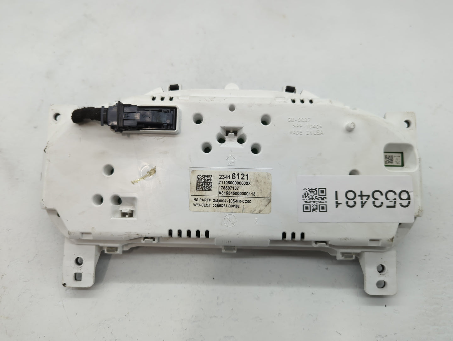 2016 Toyota Corolla Instrument Cluster Speedometer Gauges P/N:23416121 84080928 Fits OEM Used Auto Parts - Oemusedautoparts1
