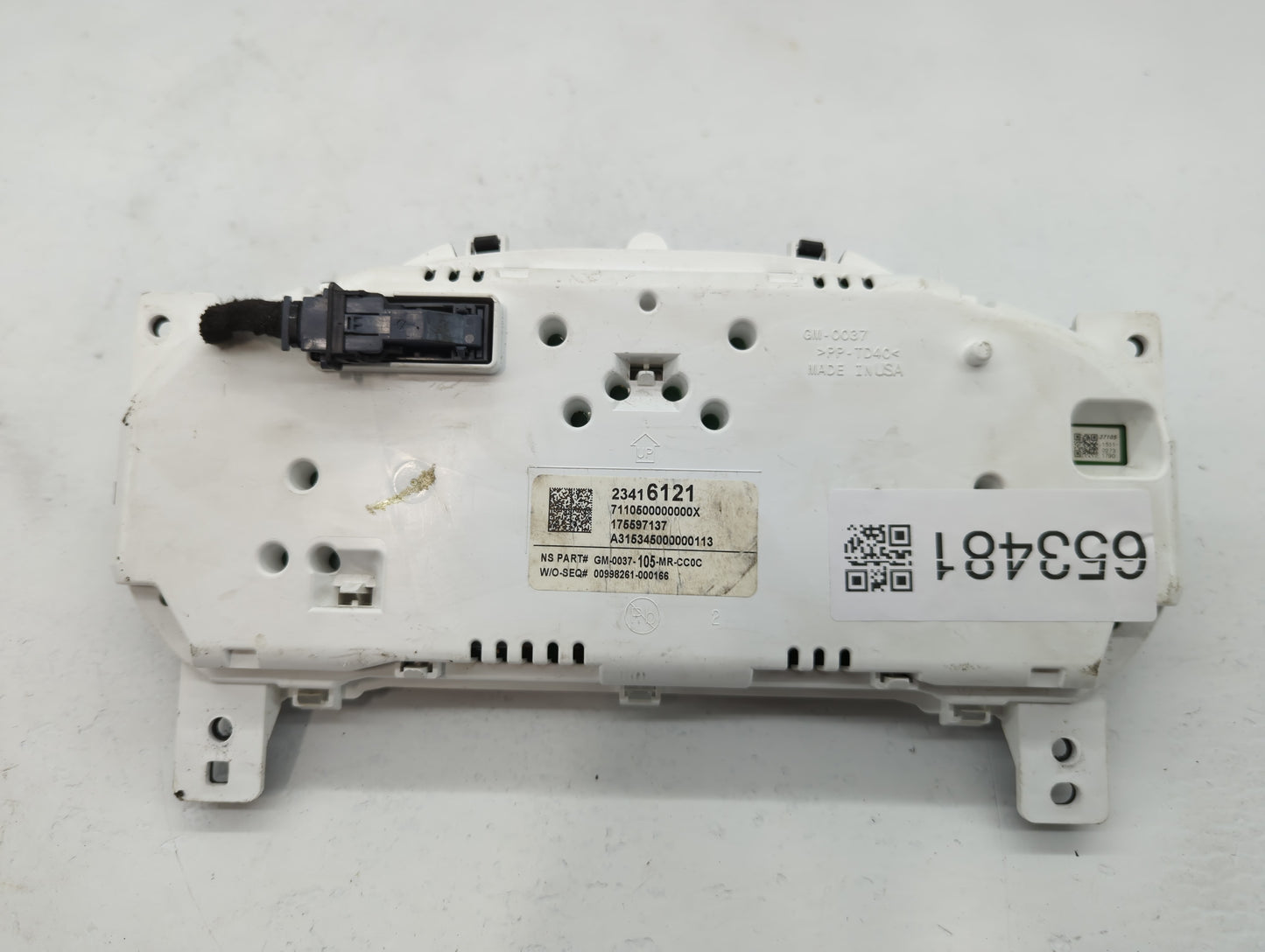 2016 Toyota Corolla Instrument Cluster Speedometer Gauges P/N:23416121 84080928 Fits OEM Used Auto Parts - Oemusedautoparts1