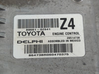2015-2016 Toyota Corolla PCM Engine Control Computer ECU ECM PCU OEM P/N:28514738 89661-0Z641 Fits Fits 2015 2016 OEM Used A