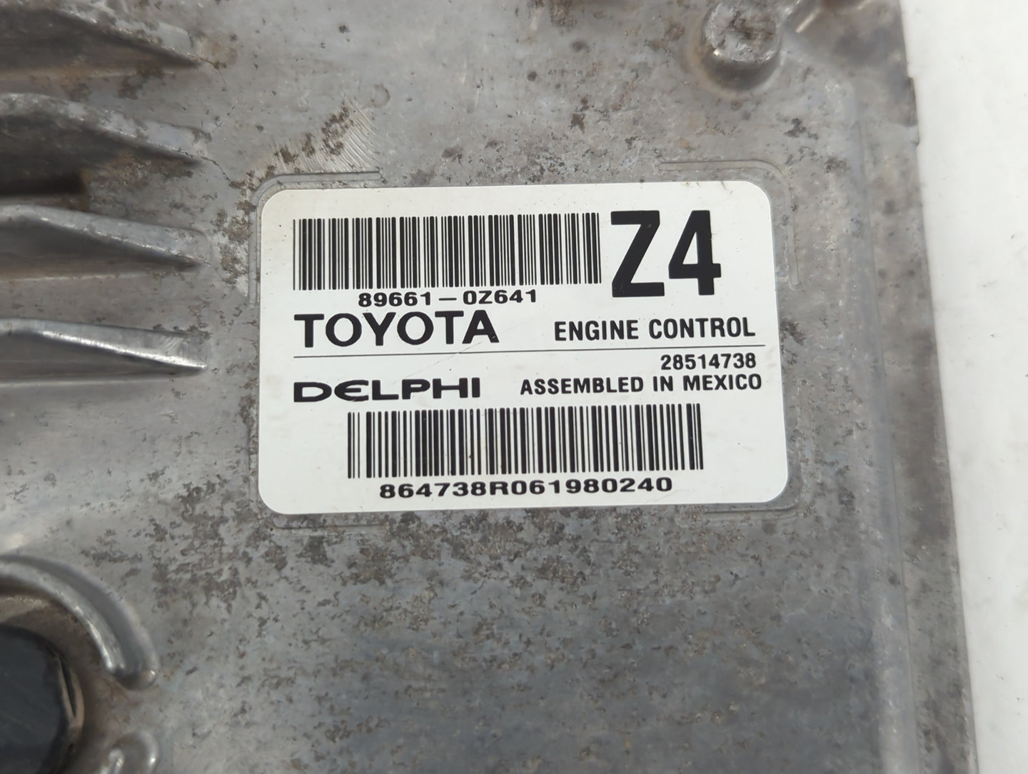 2016 Toyota Corolla PCM Engine Control Computer ECU ECM PCU OEM P/N:89661-0Z630 89661-0Z641, 89661-0Z640 Fits OEM Used Auto 
