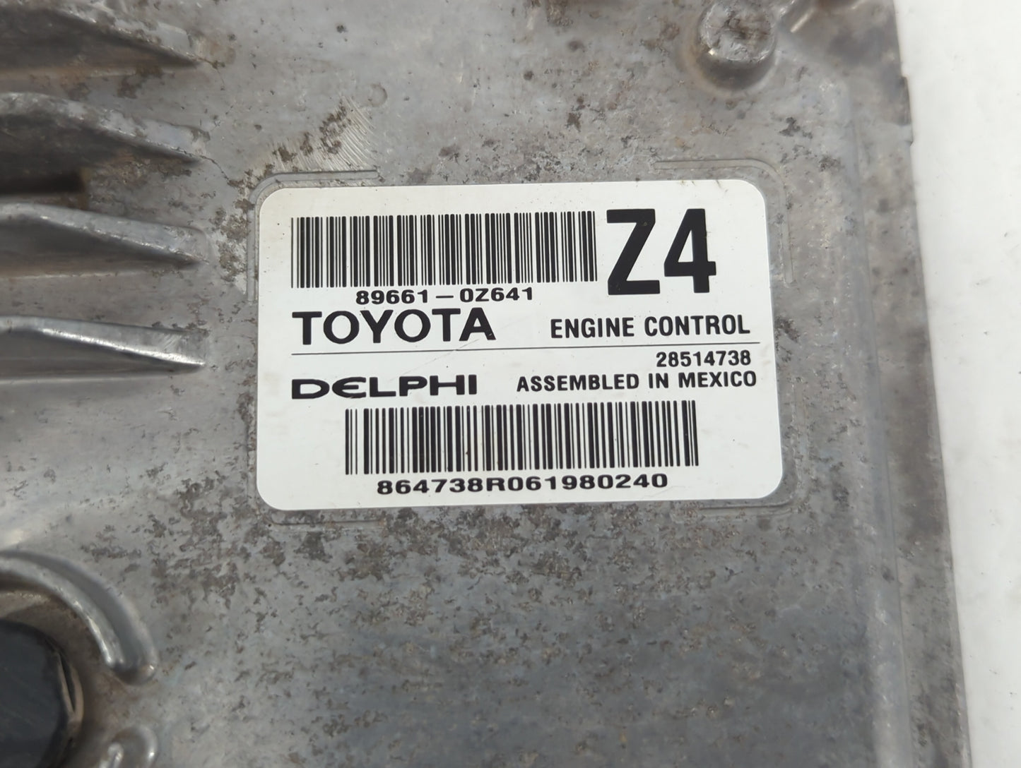 2016 Toyota Corolla PCM Engine Control Computer ECU ECM PCU OEM P/N:89661-0Z630 89661-0Z641, 89661-0Z640 Fits OEM Used Auto 
