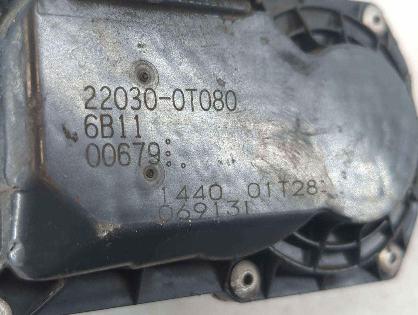 2011-2019 Toyota Corolla Throttle Body P/N:22030-0T080 Fits Fits 2011 2012 2013 2014 2015 2016 2017 2018 2019 OEM Used Auto 