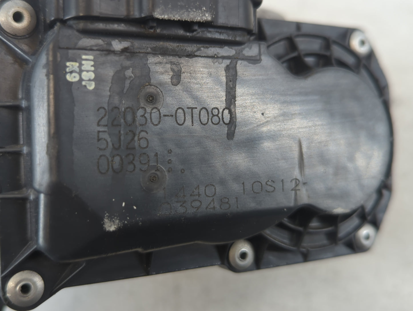 2011-2019 Toyota Corolla Throttle Body P/N:22030-0T080 Fits Fits 2011 2012 2013 2014 2015 2016 2017 2018 2019 OEM Used Auto 