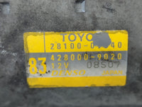 2009-2016 Toyota Corolla Car Starter Motor Solenoid OEM P/N:428000-9020 28100-0T040 Fits OEM Used Auto Parts - Oemusedautopa