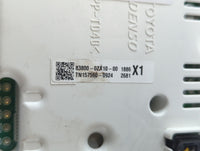 2014-2016 Toyota Corolla Instrument Cluster Speedometer Gauges P/N:83800-0ZX00-00 Fits Fits 2014 2015 2016 OEM Used Auto Par