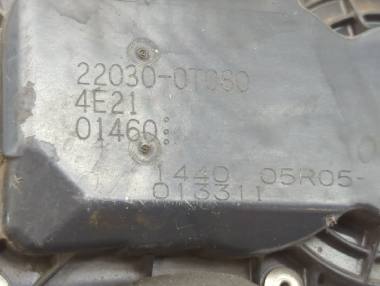 2011-2019 Toyota Corolla Throttle Body P/N:22030-0T080 Fits Fits 2011 2012 2013 2014 2015 2016 2017 2018 2019 OEM Used Auto 
