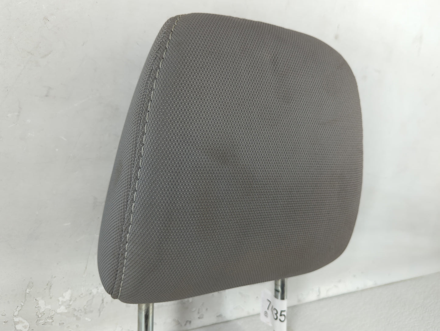 Toyota Corolla Headrest Head Rest Front Driver Passenger Seat Grey - Oemusedautoparts1.com