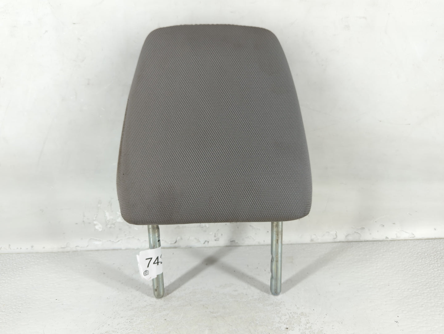 Toyota Corolla Headrest Head Rest Front Driver Passenger Seat Grey - Oemusedautoparts1.com