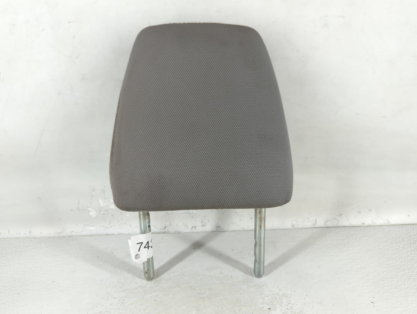 Toyota Corolla Headrest Head Rest Front Driver Passenger Seat Grey - Oemusedautoparts1.com