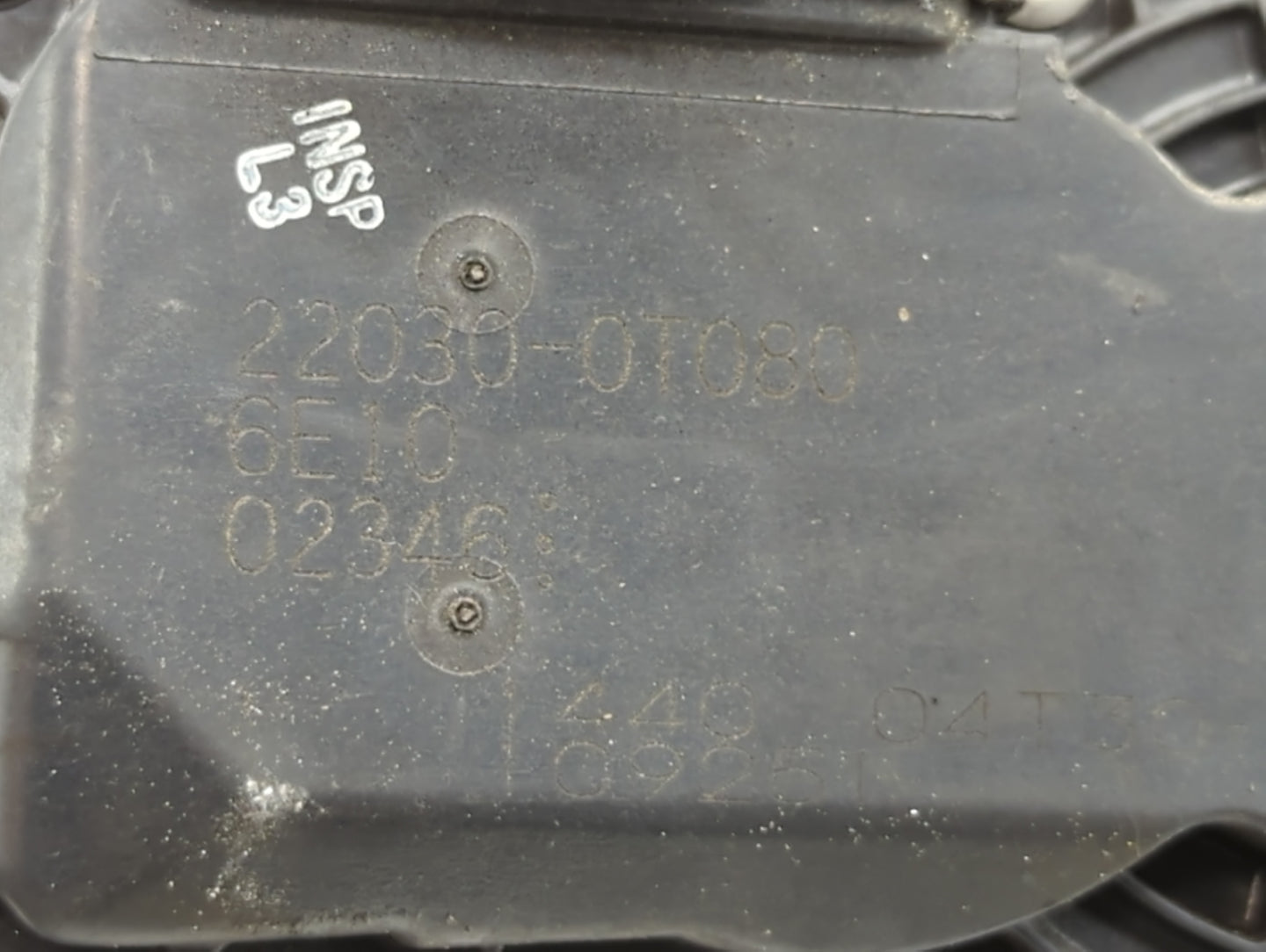 2011-2019 Toyota Corolla Throttle Body P/N:22030-0T080 Fits Fits 2011 2012 2013 2014 2015 2016 2017 2018 2019 OEM Used Auto 
