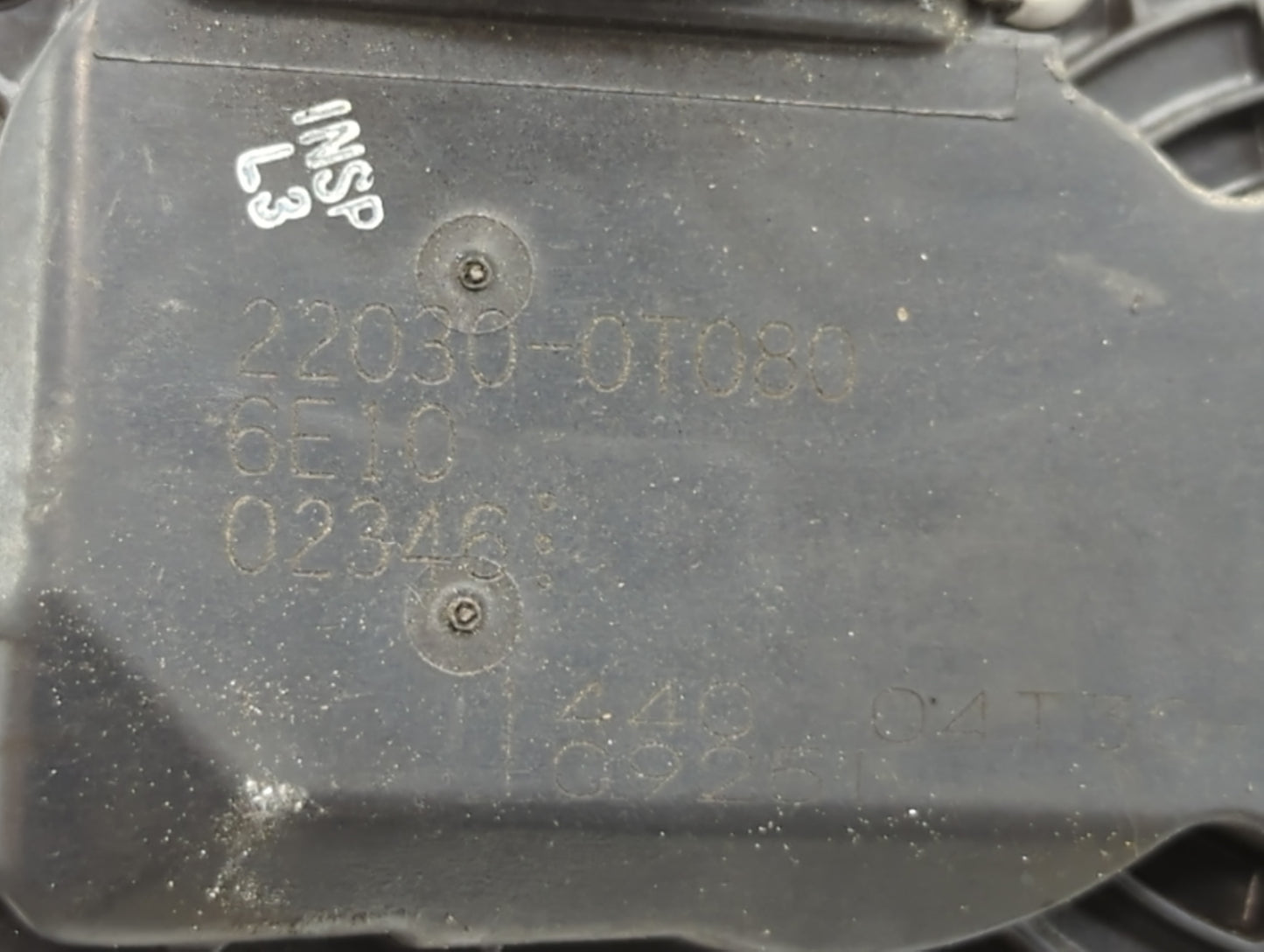 2011-2019 Toyota Corolla Throttle Body P/N:22030-0T080 Fits Fits 2011 2012 2013 2014 2015 2016 2017 2018 2019 OEM Used Auto 