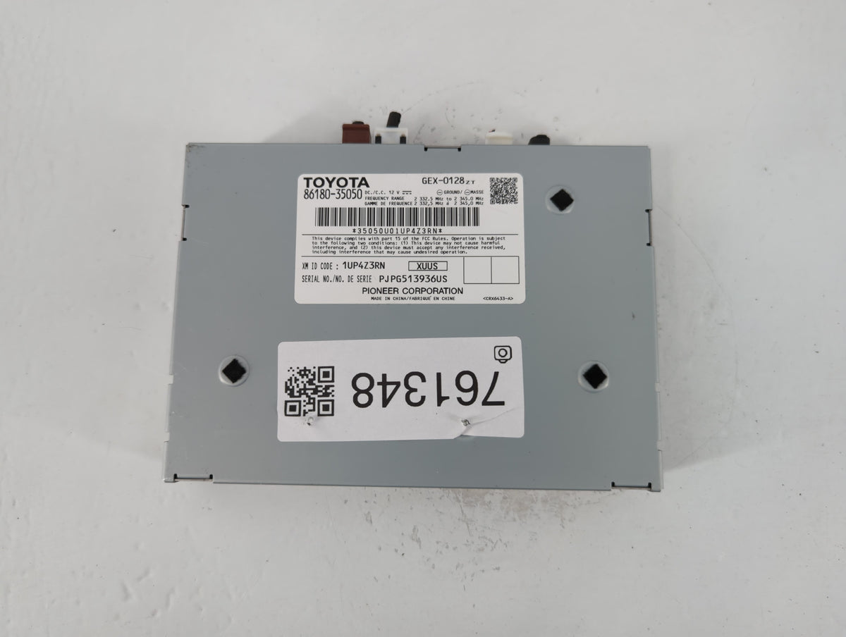 2014-2016 Toyota Corolla Am Fm Cd Player Radio Receiver 761348 - Oemusedautoparts1.com
