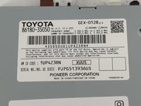 2014-2016 Toyota Corolla Am Fm Cd Player Radio Receiver 761348 - Oemusedautoparts1.com
