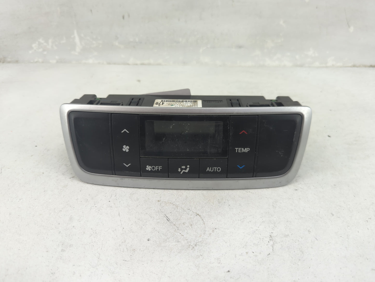 2014-2019 Toyota Highlander Climate Control Module Temperature AC/Heater Replacement P/N:55900-0E470 6G133208164JQA Fits OEM