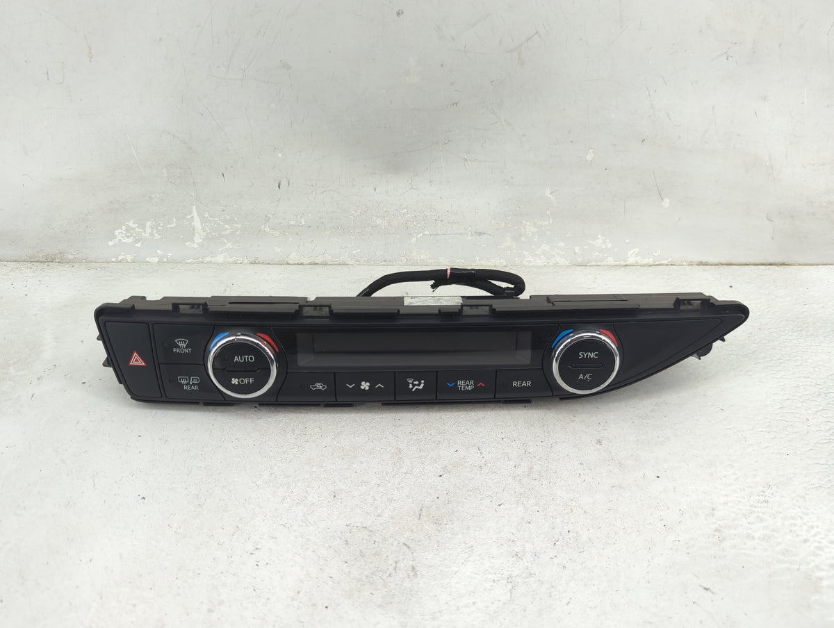 2016 Toyota Highlander Climate Control Module Temperature AC/Heater Replacement Fits OEM Used Auto Parts - Oemusedautoparts1
