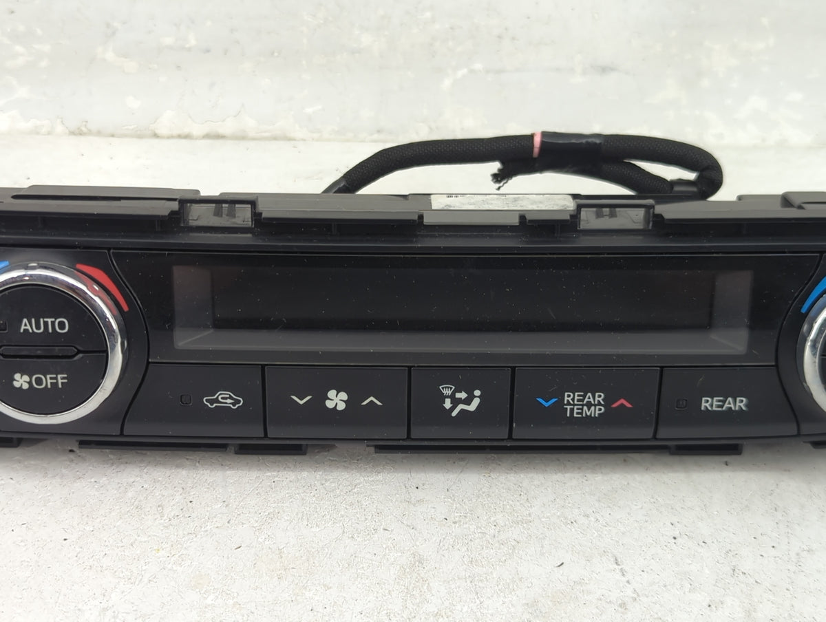 2016 Toyota Highlander Climate Control Module Temperature AC/Heater Replacement Fits OEM Used Auto Parts - Oemusedautoparts1